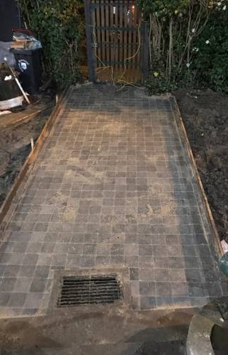 Ancienne allée en pavés - Galluis