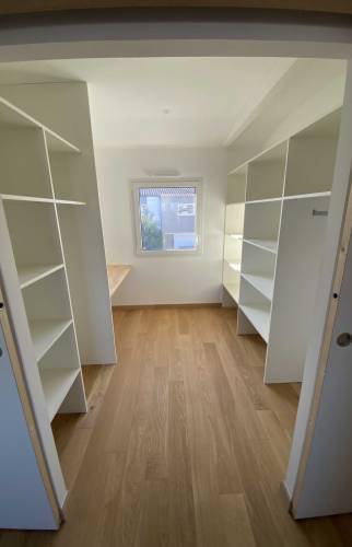 Surélévation de 20 m² pour créer une chambre et un dressing