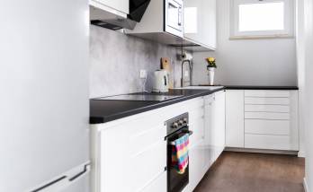 cuisine couloir apres pose