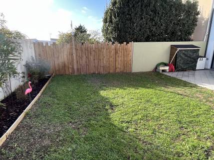 Avant rénovation jardin à Angoulins