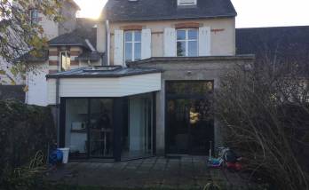 Rénovation d'une cuisine et de sa façade, à Nantes (44)