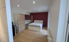 chambre aménagée