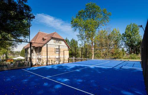 Construction d'un terrain de padel à Villers sur mer 
