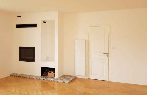 Cheminée contemporaire à Saintes