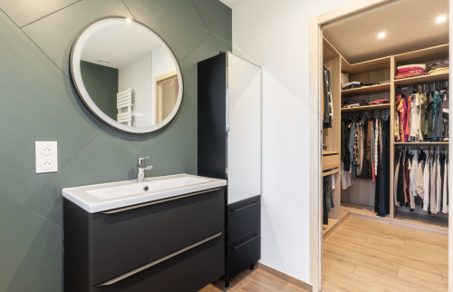 Création d'une suite parentale à la Haye-Fouassière - création salle de bain