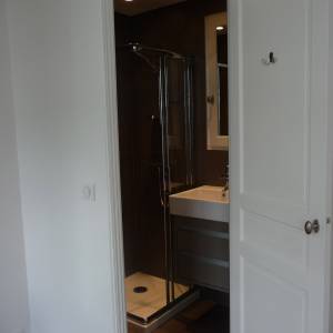 Rénovation complète appartement 100m², Paris - Salle de bains