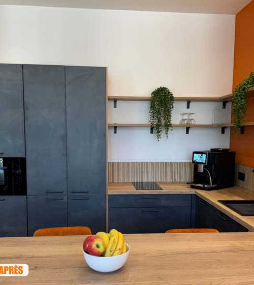  cuisine sur mesure professionnelle, artisan partenaire rénovation, conception cuisine personnalisée, travaux locaux professionnels, courtier en travaux sallanches