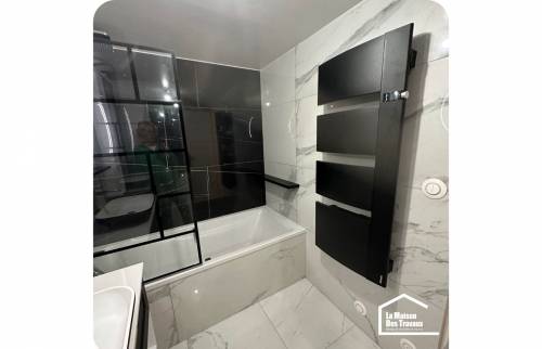 Salle de bain en marbre 