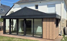 Remplacement d’une véranda à Saint-Lunaire (35800)