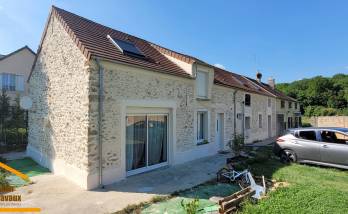 Façade de maison après travaux de rénovation de façade - Yèbles 77390