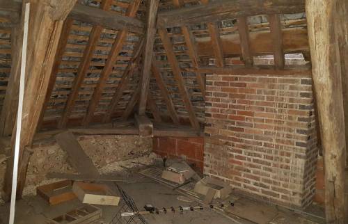 Des combles qu'il fallait complètement rénovés