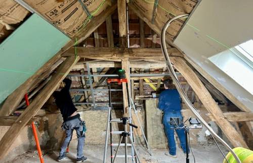 isolation par l'intérieur des combles 3