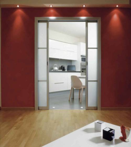 porte coulissante cuisine et salon