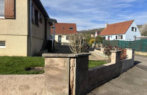 Muret avant rénovation