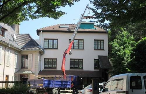 Lucarne de toit à Mulhouse