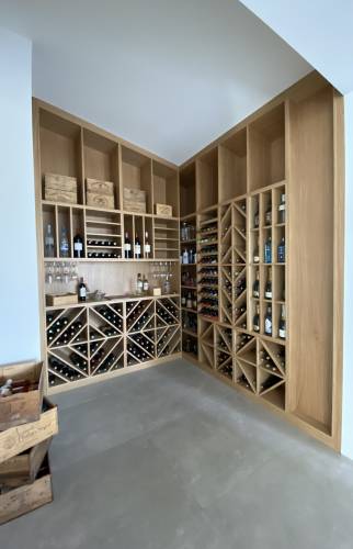 Création de meubles sur mesure cave
