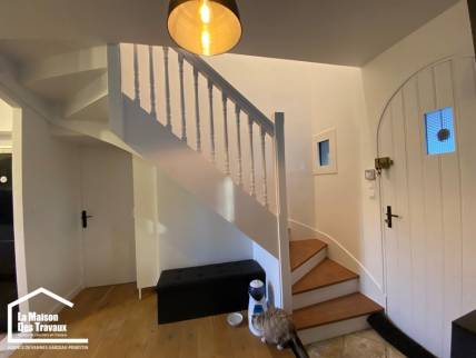 Création d'une entrée La Maison des Travaux Vannes