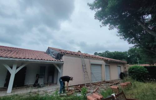 Surélévation ossature bois