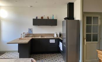 Rénovation maison ancienne à Saintes la cuisine