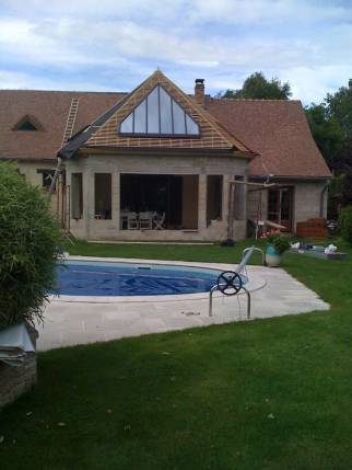 Ouverture de la toiture