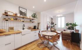 Rénovation Appartement Lyon Montchat - Pièce de vie