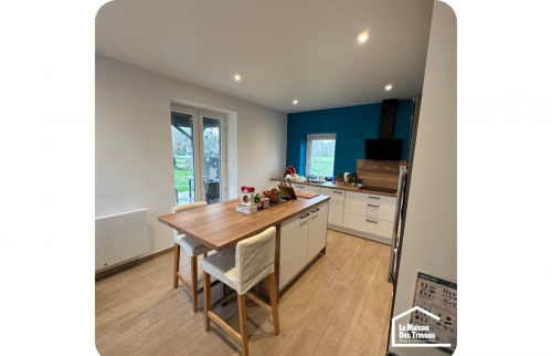 cuisine bleu et blanc 