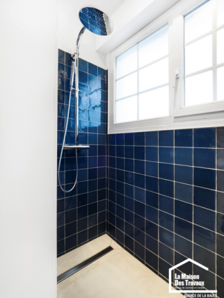 Douche à receveur plat