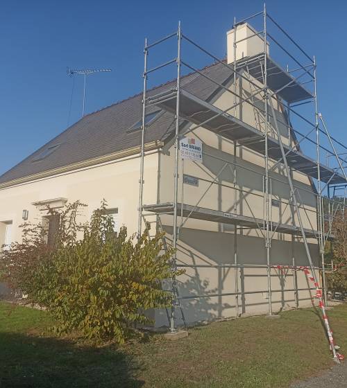 Ravalement de façade au Gâvre (44)