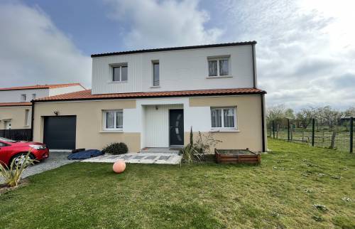 Travaux en cours - Surélévation en ossature bois de 18 m² à Vertou