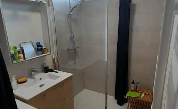 Salle de bain rénovée Sains-en-Gohelle