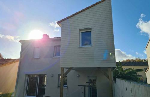 Fin des travaux - Surélévation de maison de 30 m² à Vertou