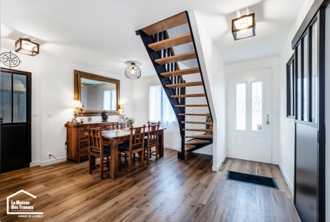 Escalier repeint
