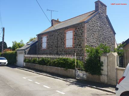 clôture avant travaux