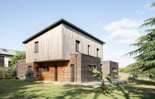 Construction d'une maison en bois de 170 m² à Vertou