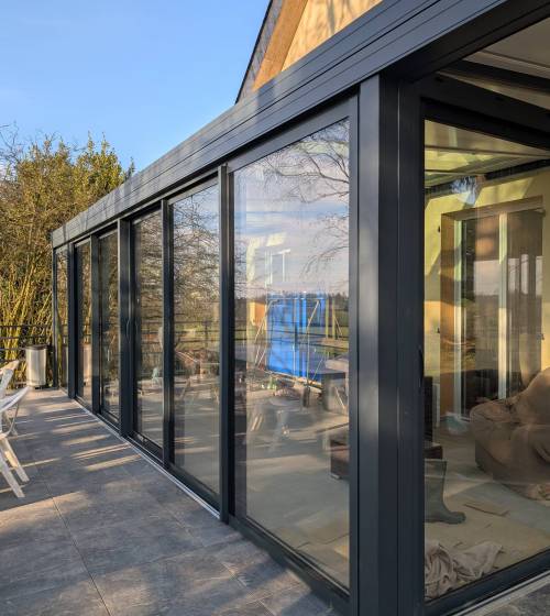 Véranda à performance thermique 