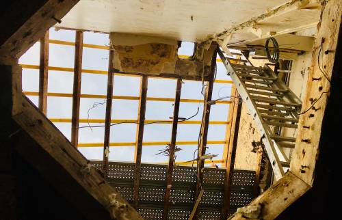 Rénovation complète de la charpente et de la toiture - Houdan