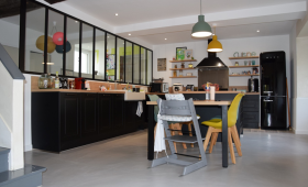 Pose d’une verrière d’intérieur