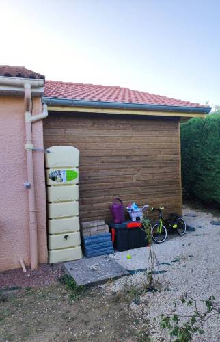Création d’un carport en bois à Savigneux 