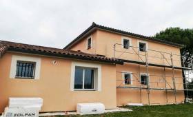 Isolation thermique par l'extérieure terminée !