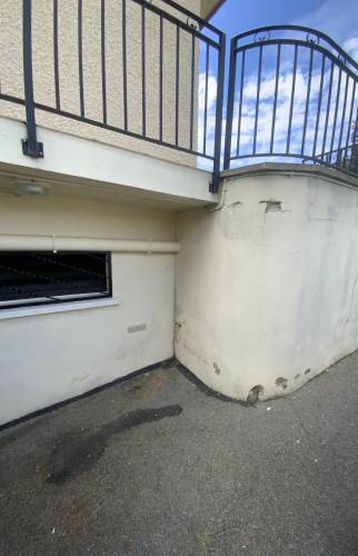 Fissures des murs avant rénovation