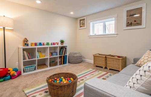 Aménagement d'un souplex en salle de jeux 