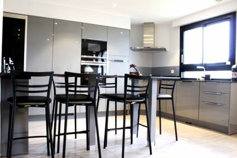 Rénovation de cuisine avec mobilier et électroménager encastré - Wattrelos 59150