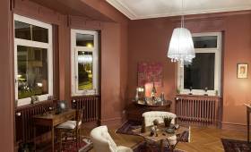 Très jolie peinture et décoration dans une maison de maître à Strasbourg