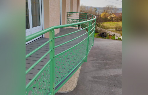 Rénovation d'un balcon avec agrandissement