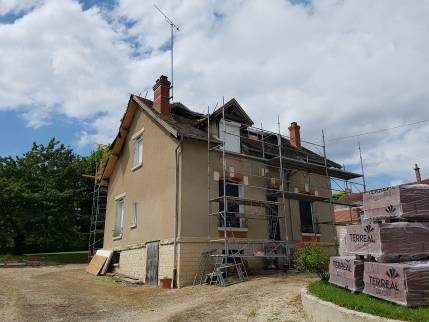 Approvisionnement et échafaudage