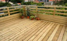 Création d'une terrasse sur pilotis à Rezé