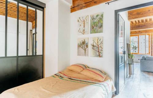 Rénovation complète d'un appartement en style industriel , quartier Vieux Lyon