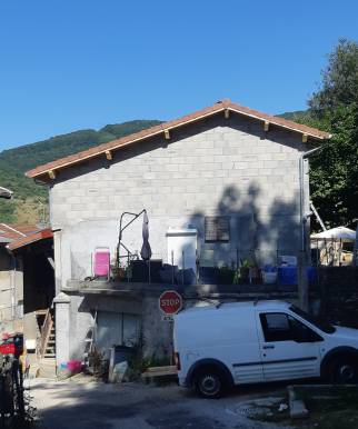 Surélévation de maison en vue pignon - Ambérieu-en-Bugey 01