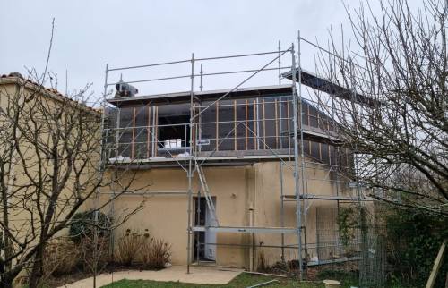 PROCHAINEMENT - Surélévation de maison en ossature bois à Vertou