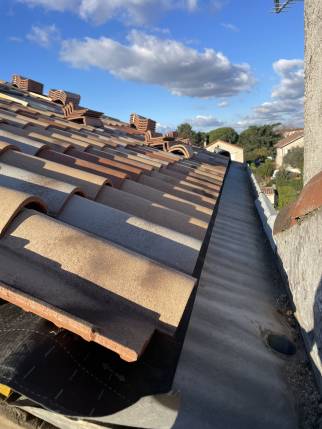 Rénovation de toiture avec nouvelle couverture de toit - Bourg-lès-Valence 26500